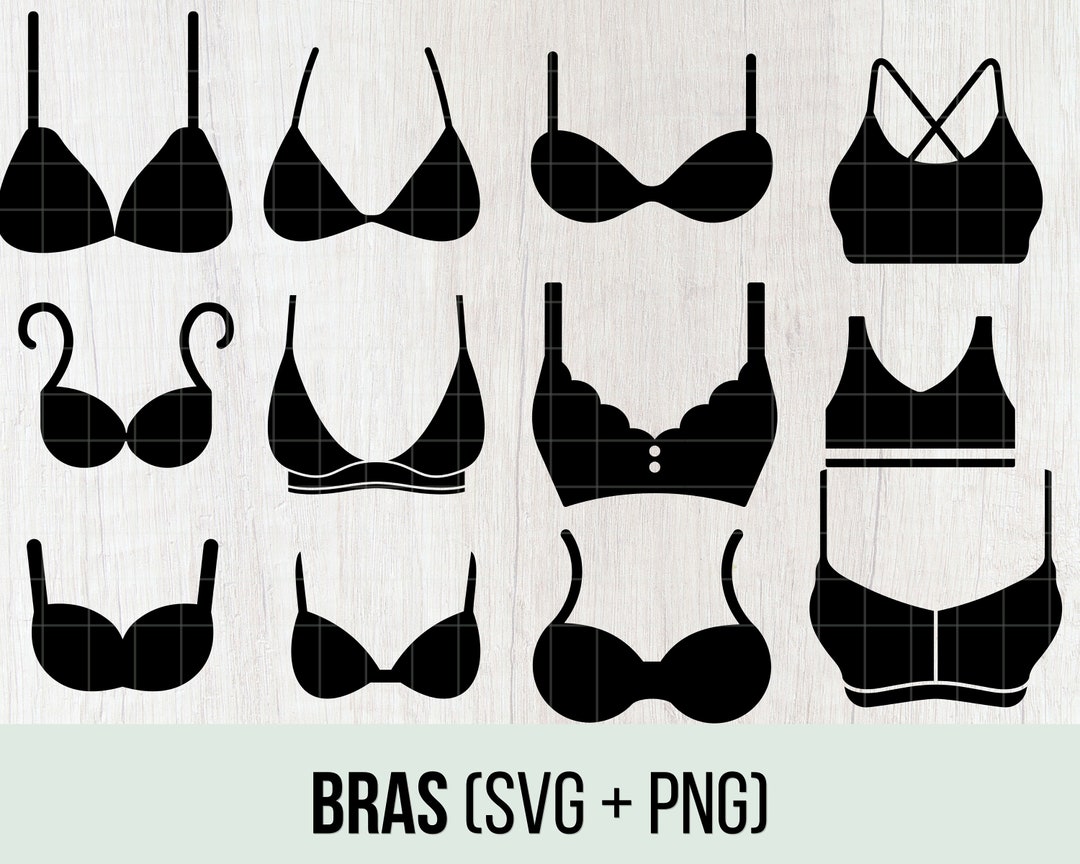 Bra Svg Bras Svg Sports Bra Svg Bra Clipart Bra Clip Art Etsy Australia
