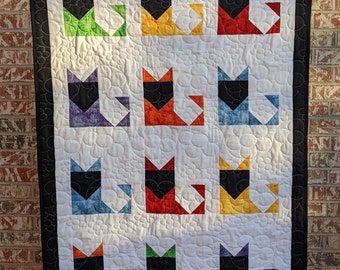 Color Cat PDF Quilt Pattern