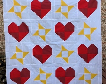 Friendship Hearts PDF Quilt Pattern