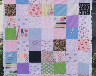 Heirloom Baby Clothes Quilt