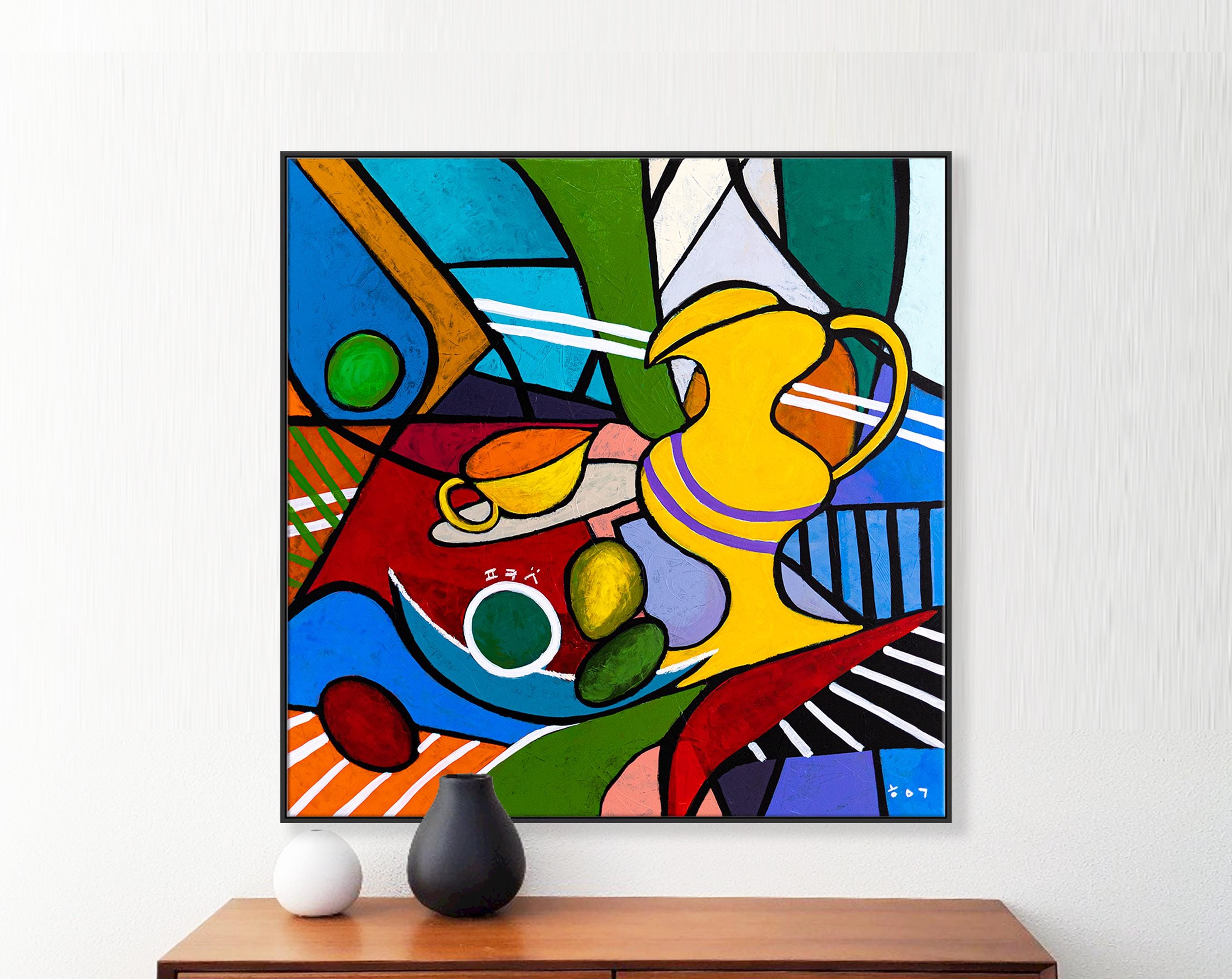 抽象画 キャンバスアート 411 抽象画 アクリル画 アート 原画 キャンバスボード F6 溢れ出す光