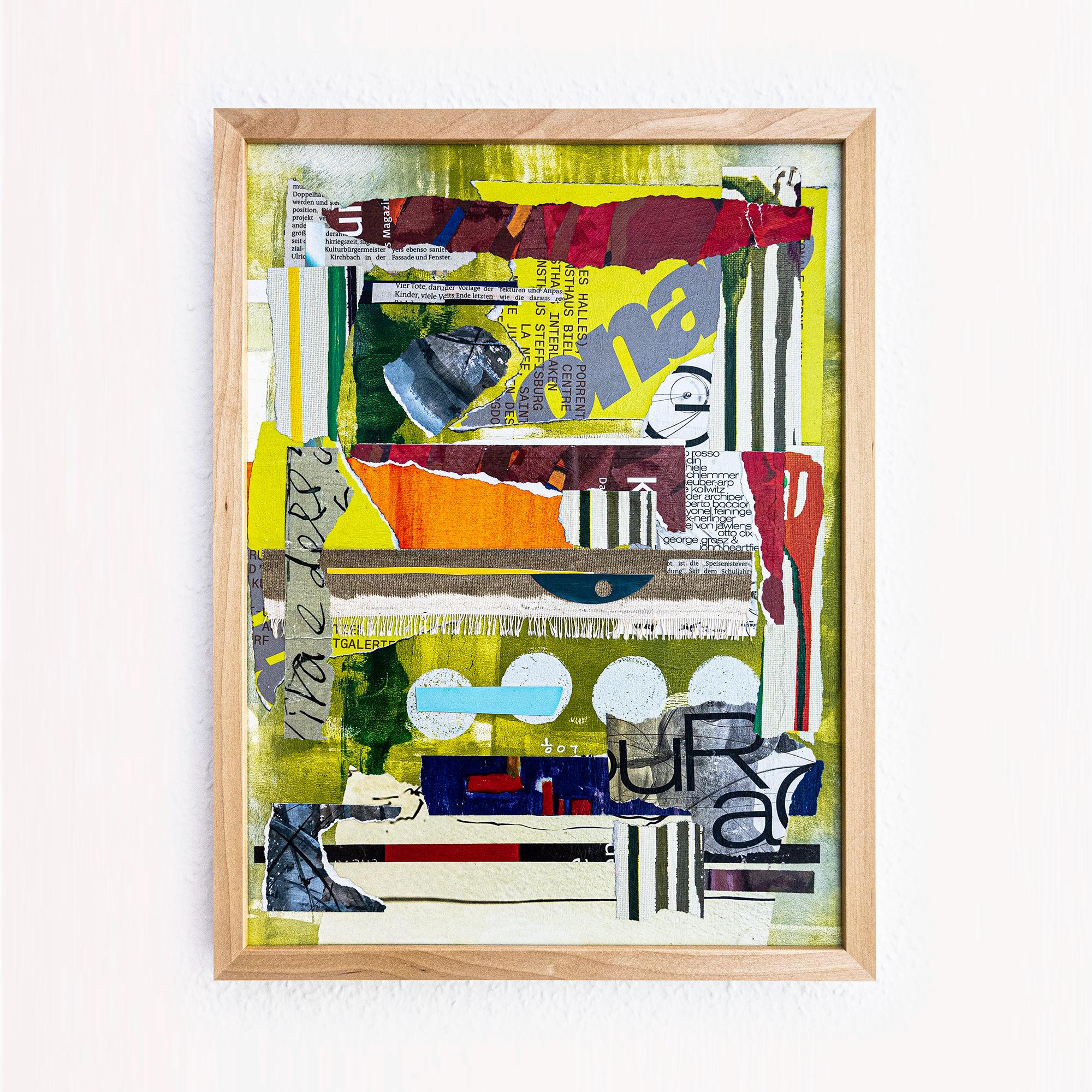 抽象画 コラージュ 抽象画 コラージュ