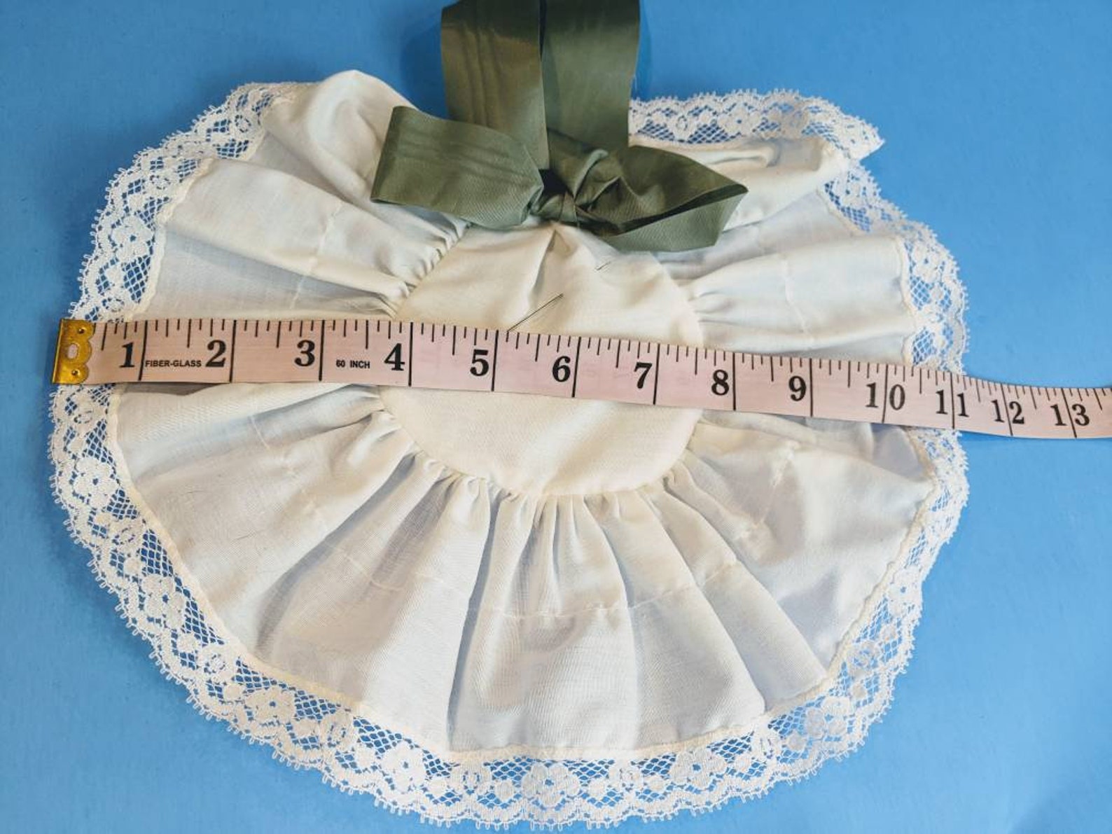 Vintage Lace Cotton Pinner Cap Colonial 18th Etsy