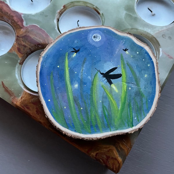 Magical firefly woodslice