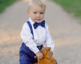 Boys linen suit Beige linen 4 piece set for boys Formal linen outfit Toddler communion linen set Baptism outfit Linen boys wedding suit