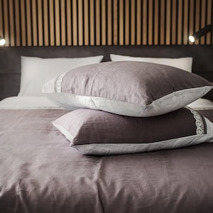 Natural Linen Pillowcase: Oeko-Tex Certified Bedding