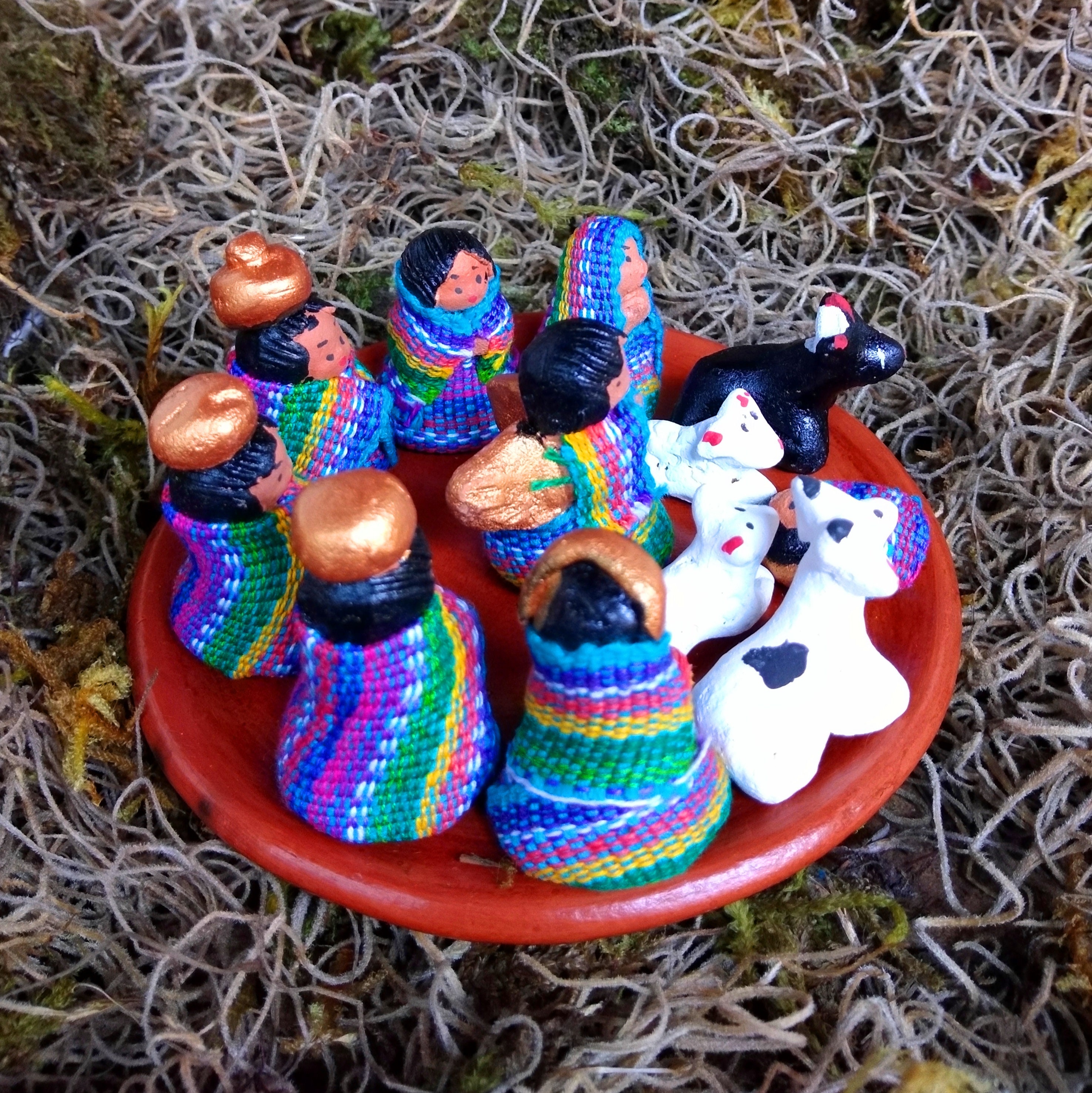 Traditional Nativity Set / Clay Nativity Scene Set / Ceramic Etsy