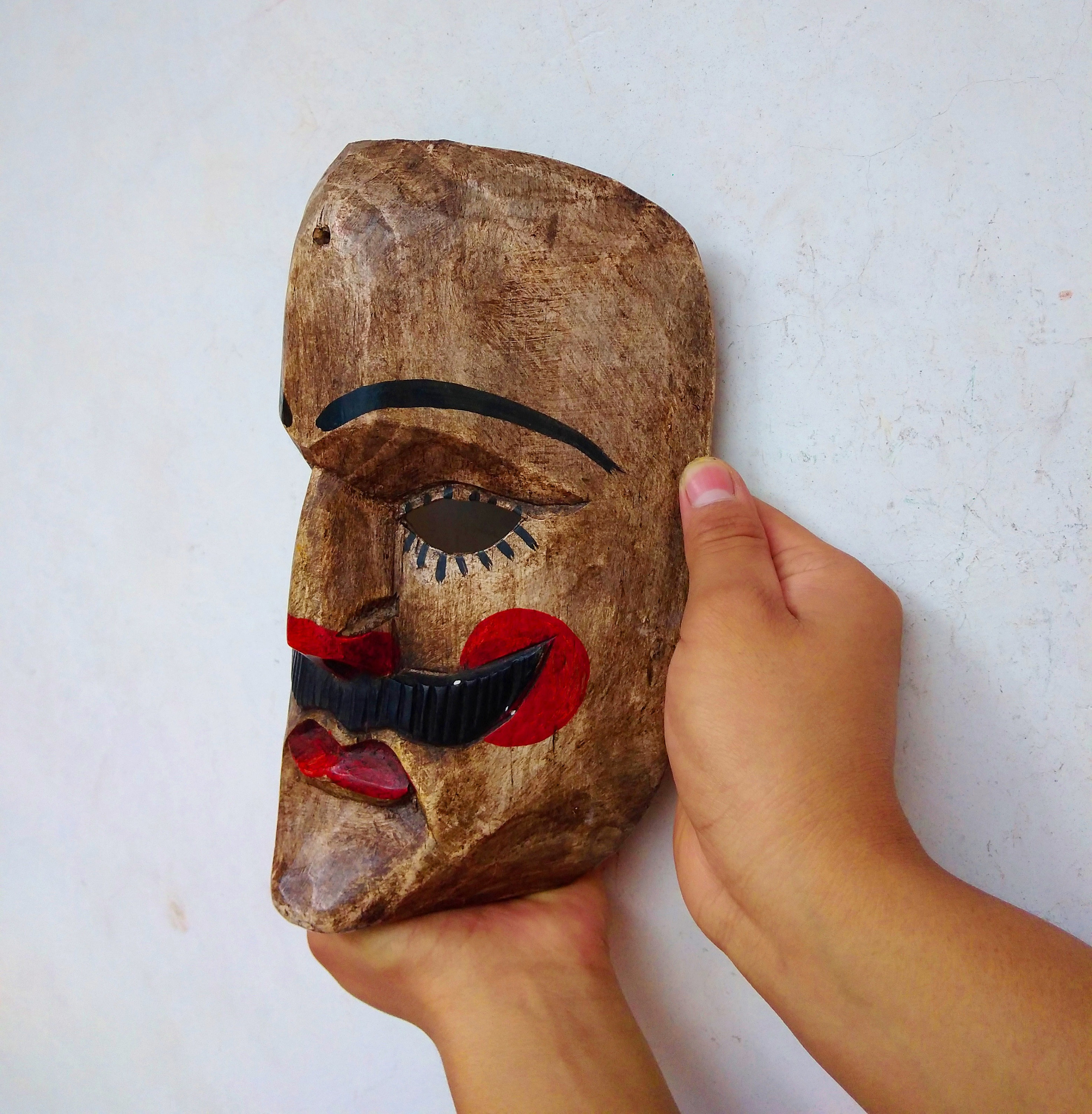Maximon Wooden Mask Art Wall Decor/Decorative Masks For Etsy