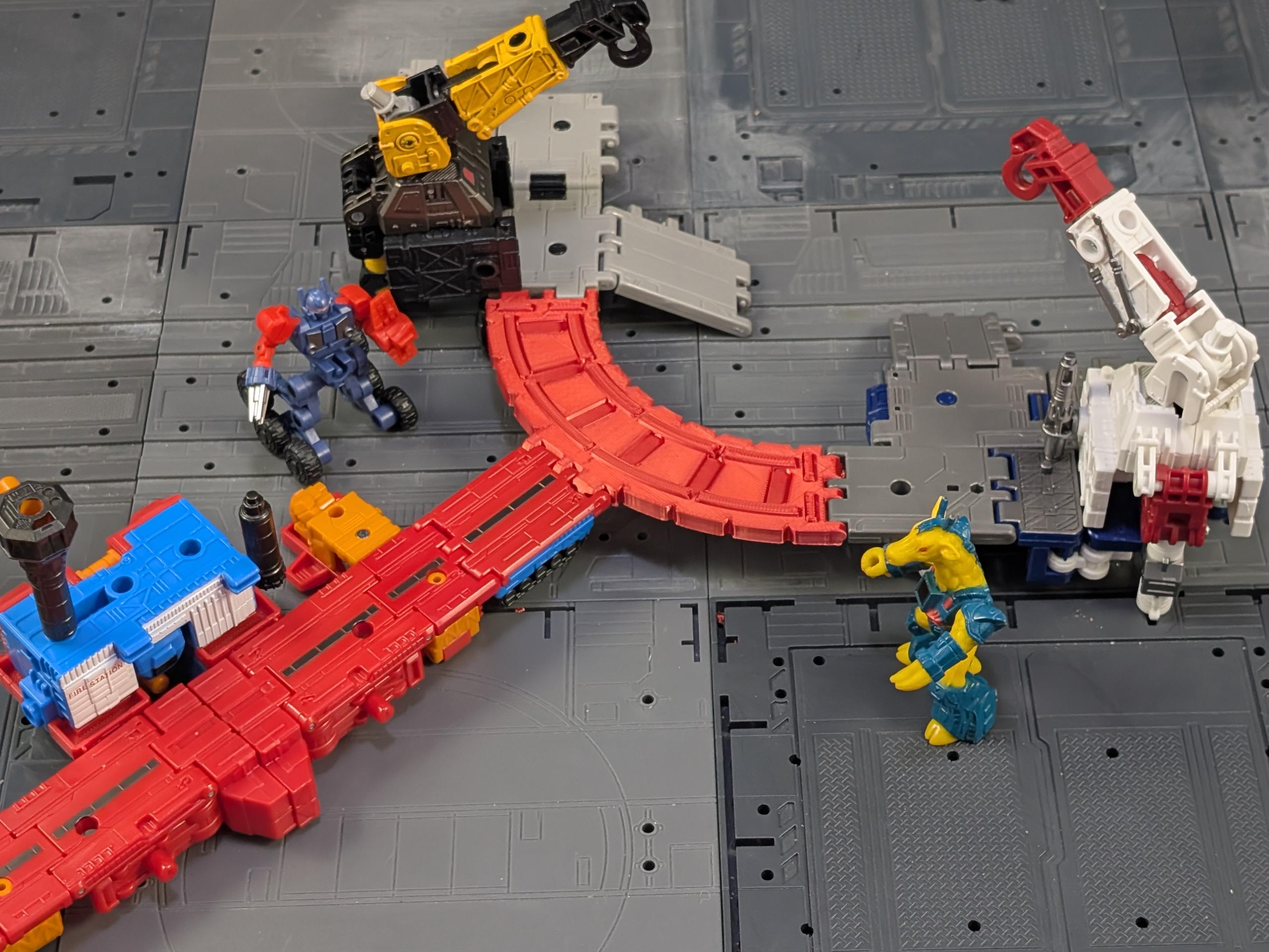 Transformer Car Ramp Transformers War for Cybertron Curved Ramp Upgrade Kit (set of 4) - Etsy