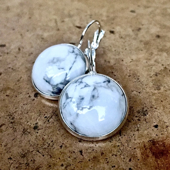 Orecchini Pendenti In Alluminio A Cuore Azzurri Fatti A Mano - Gioi - Foto 10