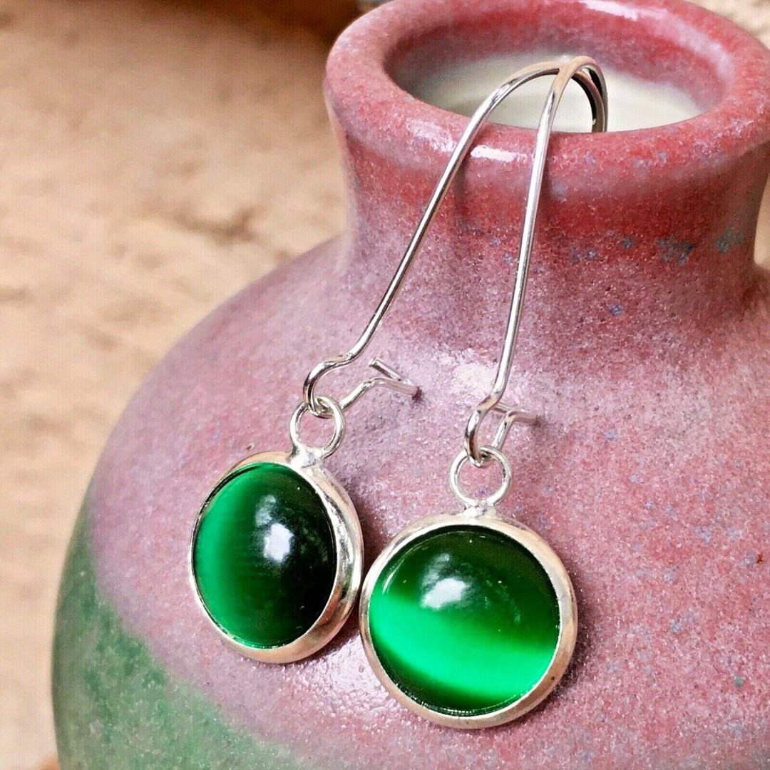 アクセサリー eye earring(green) eye earring(green)
