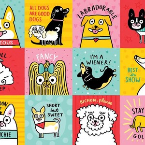 All Dogs Are Good Dogs 500-Piece Puzzle Gemma Correll Badge Bomb image 2