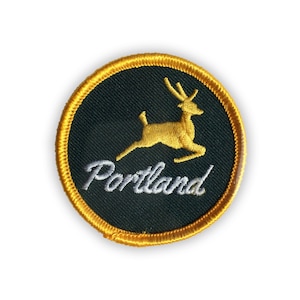 Portland Stag Patch - Badge Bomb