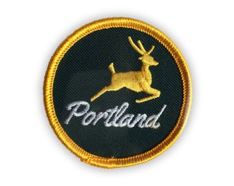 Portland Stag Patch - Badge Bomb
