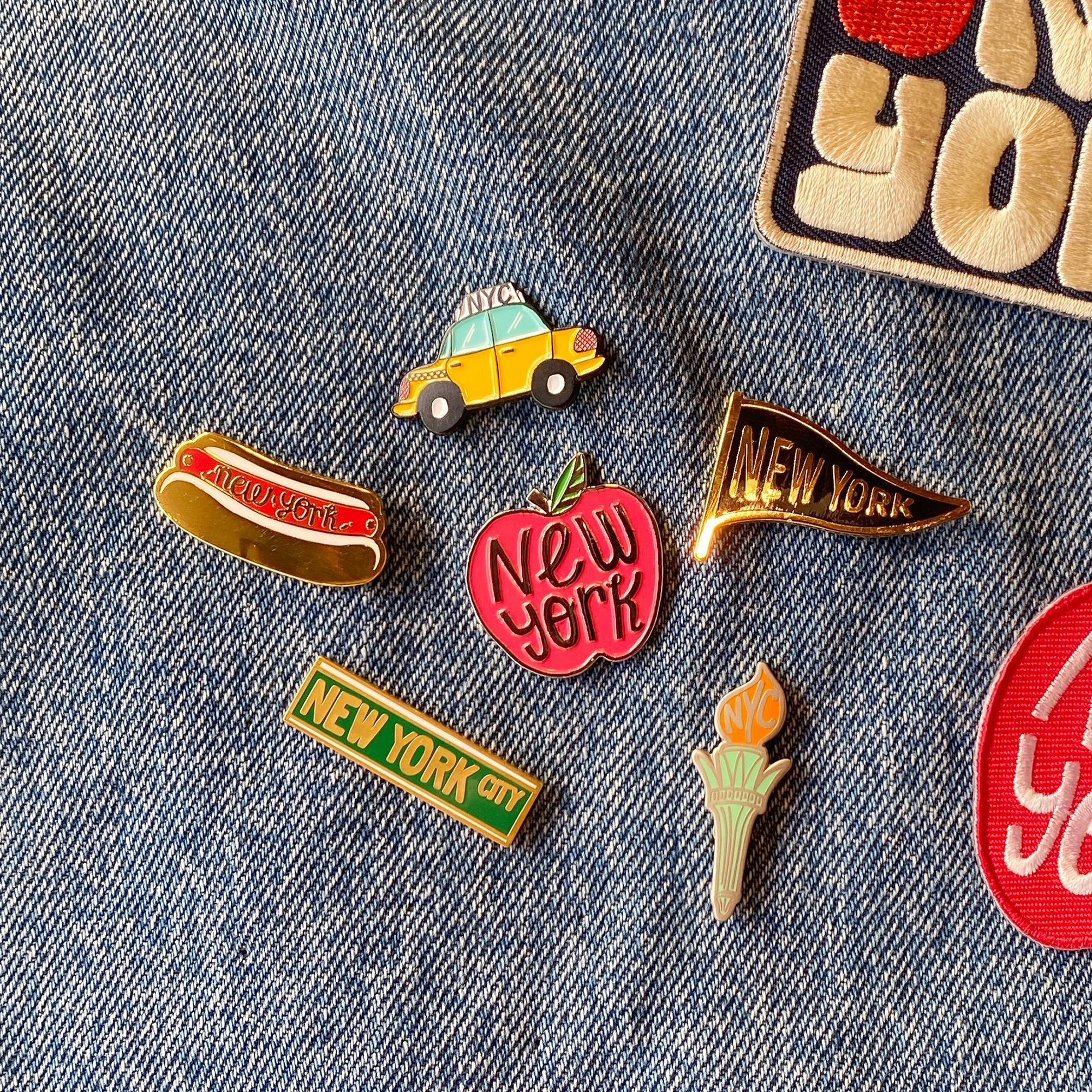 New york pin - Etsy 日本