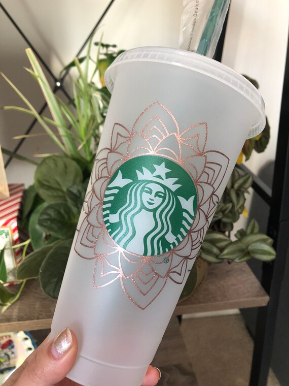 Mandala Starbucks Cup Personalized Starbucks Cup Etsy