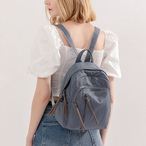 Aszyn Tencel Nylon Womens Backpack