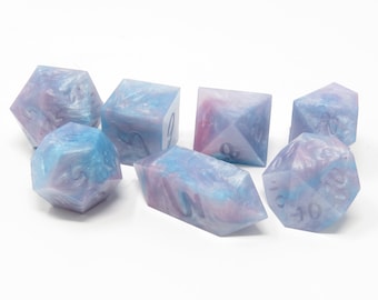 One of kind, Overcast, SHARP Polyhedral Dice Set