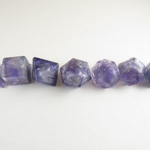 One of kind, Vesper Violet,  Polyhedral Dice Set