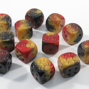 Unico nel suo genere, The spigoloso, set di dadi da 12 mm da 12 pezzi