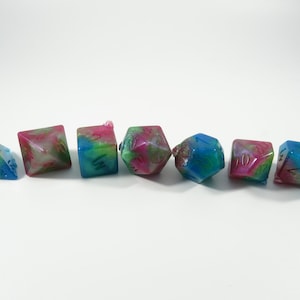 One of kind, HummingBird , Polyhedral Dice Set