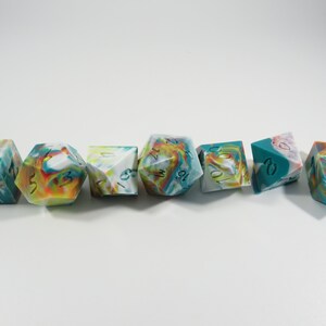 One of kind, Santa Monica Blvd (Dirty Pour), SHARP Polyhedral Dice Set