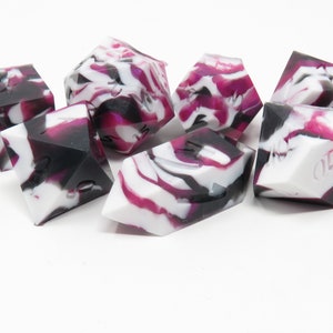 SQUISHY Make a Scene (Silikongummi), SHARP Polyhedral Würfel Set