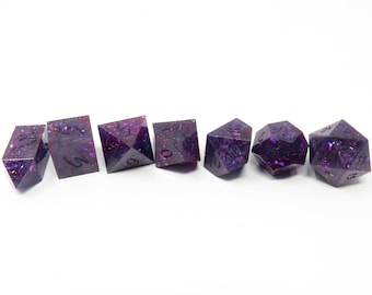 One of kind, Douro , SHARP Polyhedral Dice Set