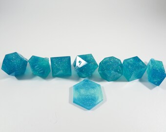 One of kind, Puya Alpestris, SHARP Polyhedral Dice Set