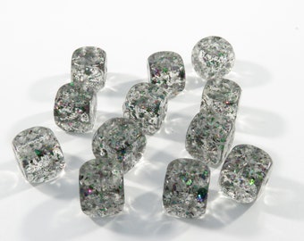 One of kind, Void Star, 12 Piece, 12mm PIP Dice Set