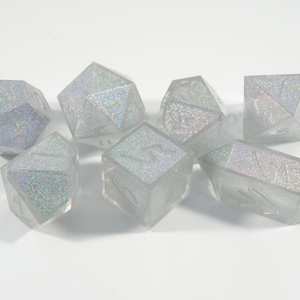 One of kind,  Discotheque, SHARP Polyhedral Dice Set