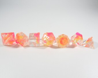 Único en su clase, Flare Bloop (UV REACTIVO), Conjunto de dados poliédricos redondos