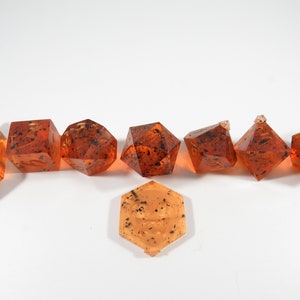 One of kind, BATS , SHARP Polyhedral Dice Set