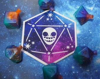 One of kind, Hunchback , Polyhedral Dice Set