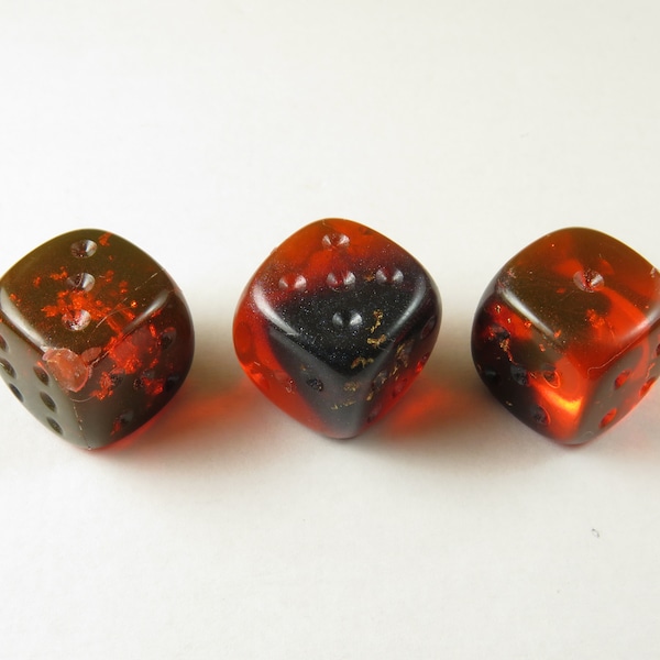 One of kind, Black Cherry , d6 Dice Set