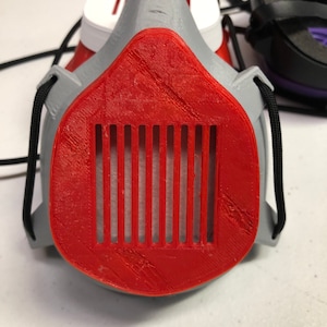 3D-tryckt ansiktsmask (En till dig, en donerad till en behövande vårdgivare!)