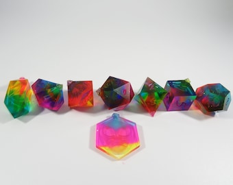One of kind, Rainbow Daze, SHARP Polyhedral Dice Set