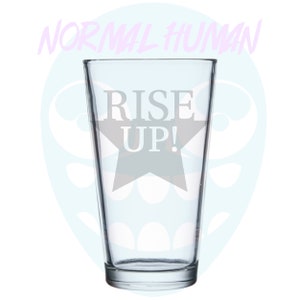 Hamilton Rise Up Pint Glass