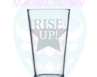 Hamilton Rise Up Pint Glass