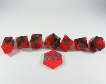 Único en su clase, Red Wyvern, SHARP Polyhedral Dice Set
