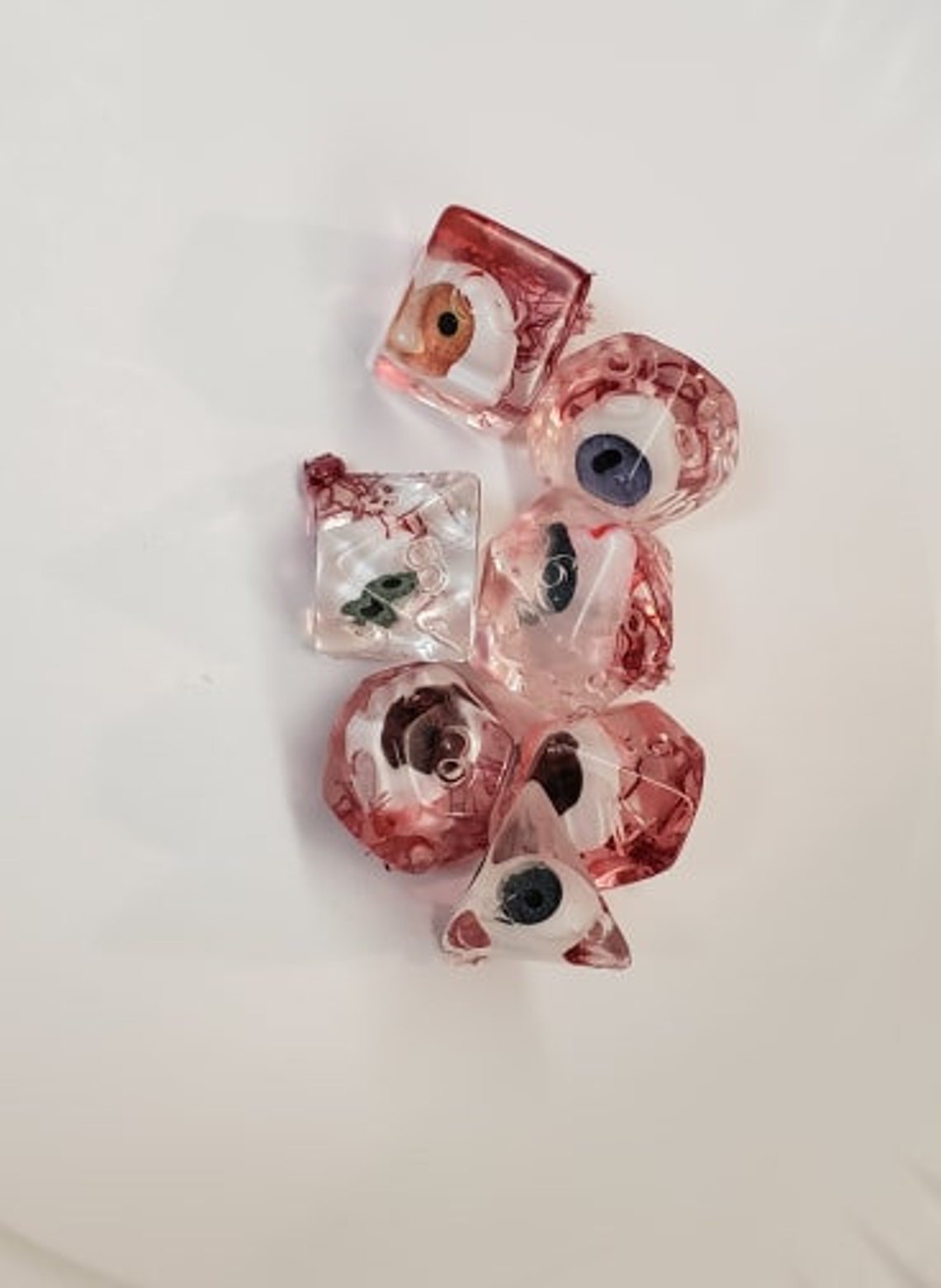 One of kind handmade Eyeball dice. Etsy