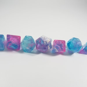 One of kind, Reef, ROUND Polyhedral Dice Set