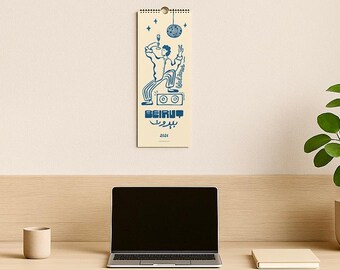 Beirut Collection 2026 Wandkalender, Monatskalender, Beirut Kunstdruck, libanesisches Weihnachtsgeschenk, Libanon Kunst