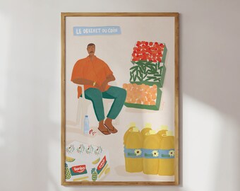 Dekenet stop for Bonjus Art print #8 out of 15 - Lebanese Art, Kitchen poster