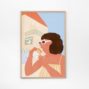 Knefeh, Sweet Lebanese Farewell Art print #14 out of 15 - Lebanese Art, Kitchen poster