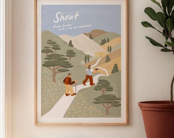 Shouf Print - "Postkarten aus dem Libanon" Collection."