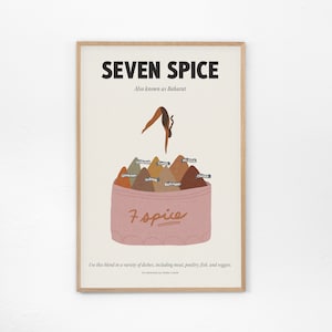 Seven Spice, also known as Baharat - Lebanese Art, Lebanese Food