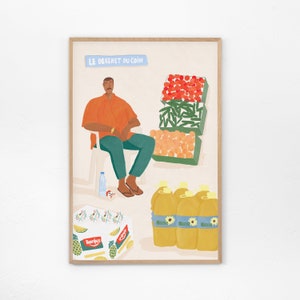 Dekenet stop for Bonjus Druck #8 von 15 - Libanesische Kunst, Küchen Poster