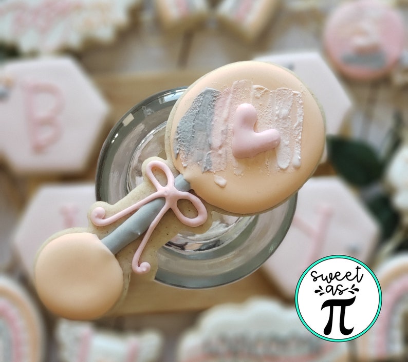 Boho Baby Girl Baby Shower Sugar Cookies Decorated Sugar Etsy