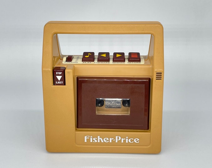Vintage Fisher Price Tape Deck 826 not Working Etsy